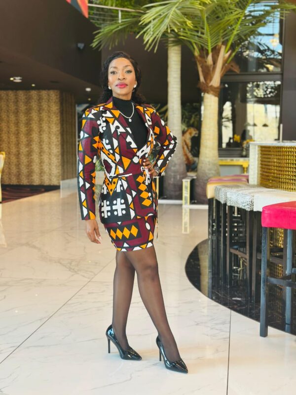 The Roka Roko Dali printed suit