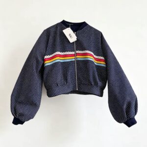 1 The Roka Roko Navy blue Bonny Jacket