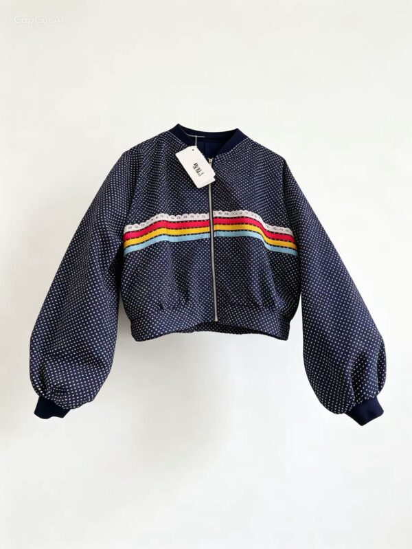 1 The Roka Roko Navy blue Bonny Jacket